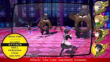 Shin Megami Tensei - Persona 4 screen shot game playing